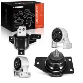 A-Premium 4PCS Engine Motor Mount and Transmission Mount Set Compatible with Hyundai Accent & Kia Rio Rio5 2006 2007 2008 2009 2010 2011 L4 1.6L, DOHC, Replace# 219301G000, 219101G000