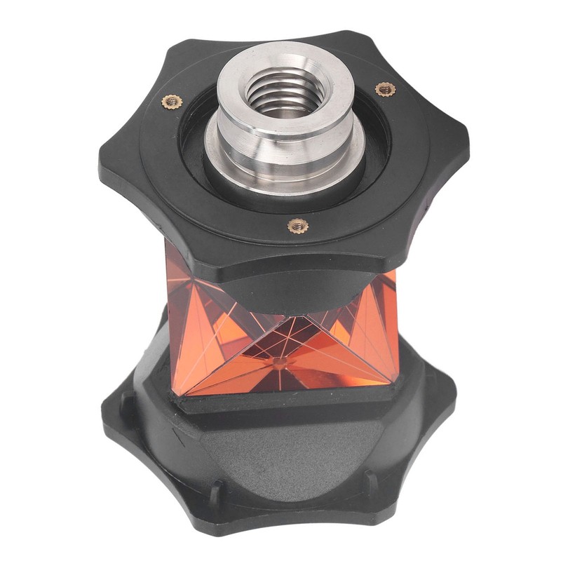 Total Station Prism 360 Degree Universal Prism Lens Triangular Glass