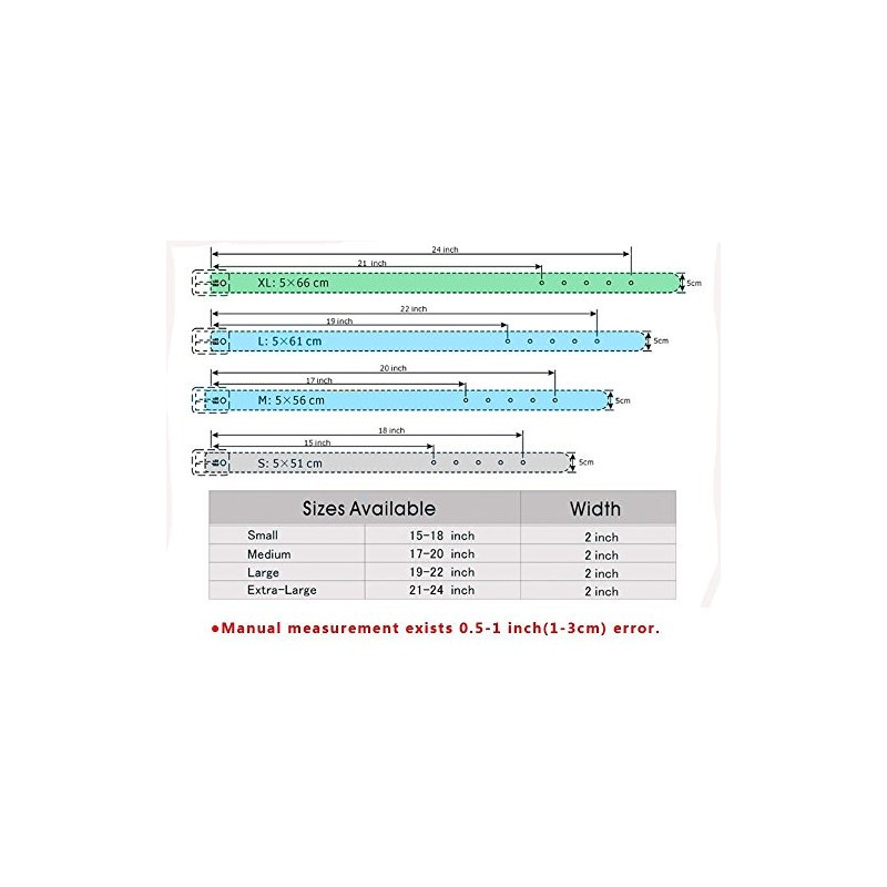 haoyueer 2" Width 3 Rows Silver Rivets Studded Leather Dog