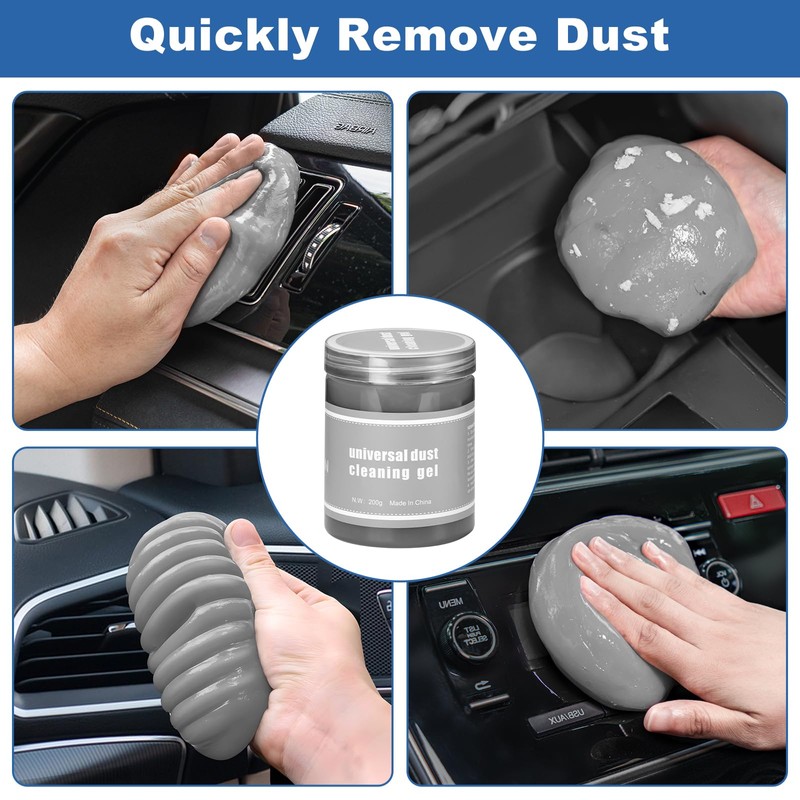Viewsun Windshield Cleaner Tool, 13Pcs Car Interior Cleaning Kit, Car
