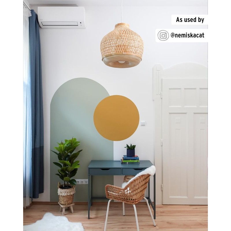 Annie Sloan Wall Paint (Carnaby Yellow, 4 Fl Oz Tester)