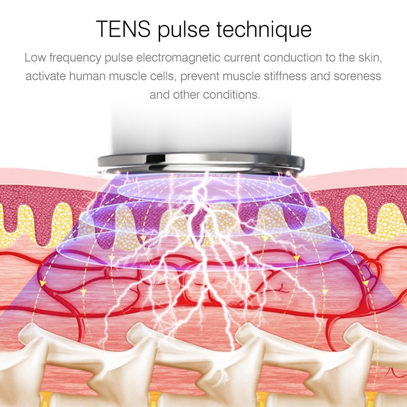 Cervical Massager 16 Modes USB Smart Pulse Heating 4 Head