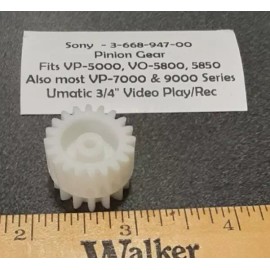 Sony PINION GEAR for Sony Umatic 3/4" Video Tape Machines
