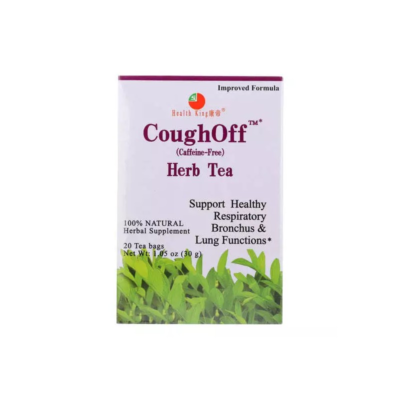 Health King Cough Off Herb Tea 100% Natural Herbal Supplement
