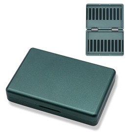 Votabell Heat Stick Case, Compatible with Iluma i/Ilma i One/Iluma i-Prime/Iluma One/Iluma Prime (Aluminum Alloy, Holds 20 Pieces, Crush Prevention, Green)