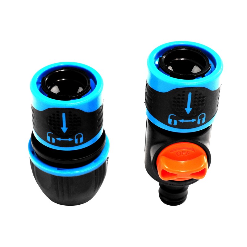 Grüntek Hose Connector and Connector Set 1/2, 3/4 and 5/8