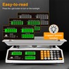 Price Computing Scale 88lb/40kg Commercial Food Scale for Produce Meat