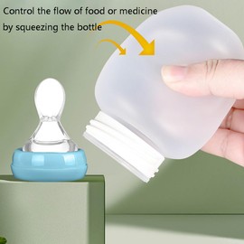 XGOPTS Drinking Aids Feeding Cup for Elderly Adults Disabled Maternity Convalescent with Straw Drink Water Porridge Liquid Feeder with Three Style Spoon Straw Teat Drink Water Porridge Soup 180ml