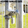 Dreamxiang Chain Link Butterfly Gate Latch, Chain Link Fence Latch