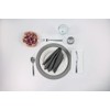 mon bijou® - 6 Pleasantly Soft Fabric Napkins Dark Grey