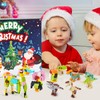 Advent Calendar 2023 Kids Toys, 24 Days Animal Building Blocks