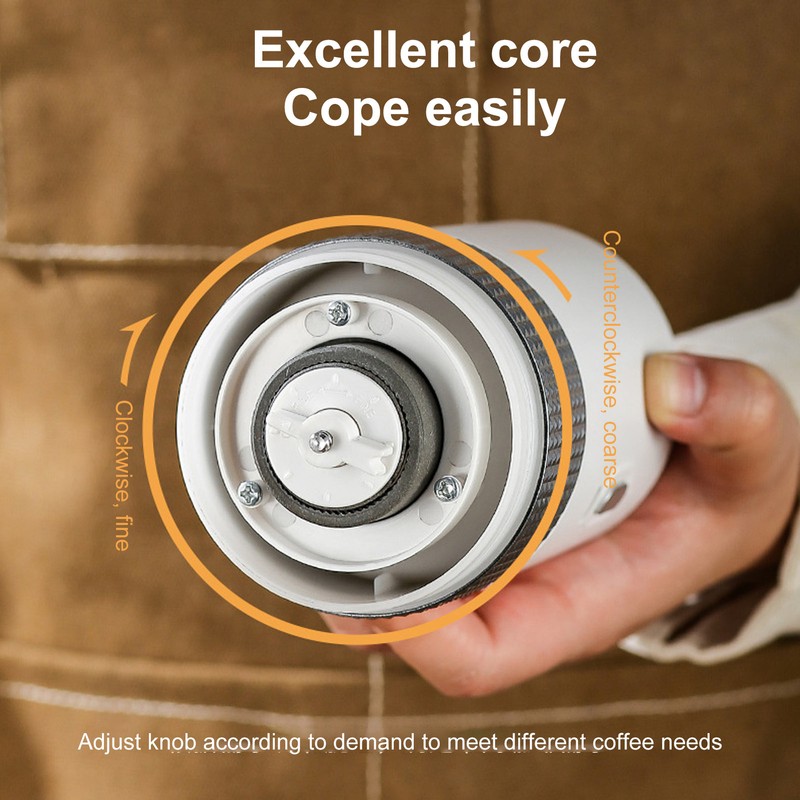 Electric Coffee Bean Grinder Dry Wet Dual Use 1500mAh Small