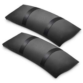 100 LBS Umbrella Base Weights Fillable Sand Bags, 2 Packs Heavy Duty Weight Bags, Outdoor Weatherproof Canopy Weights Sandbag for Furniture Umbrella Stand Garden Patio Cantilevers Poolside Accessories