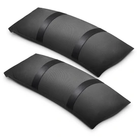100 LBS Umbrella Base Weights Fillable Sand Bags, 2 Packs Heavy Duty Weight Bags, Outdoor Weatherproof Canopy Weights Sandbag for Furniture Umbrella Stand Garden Patio Cantilevers Poolside Accessories