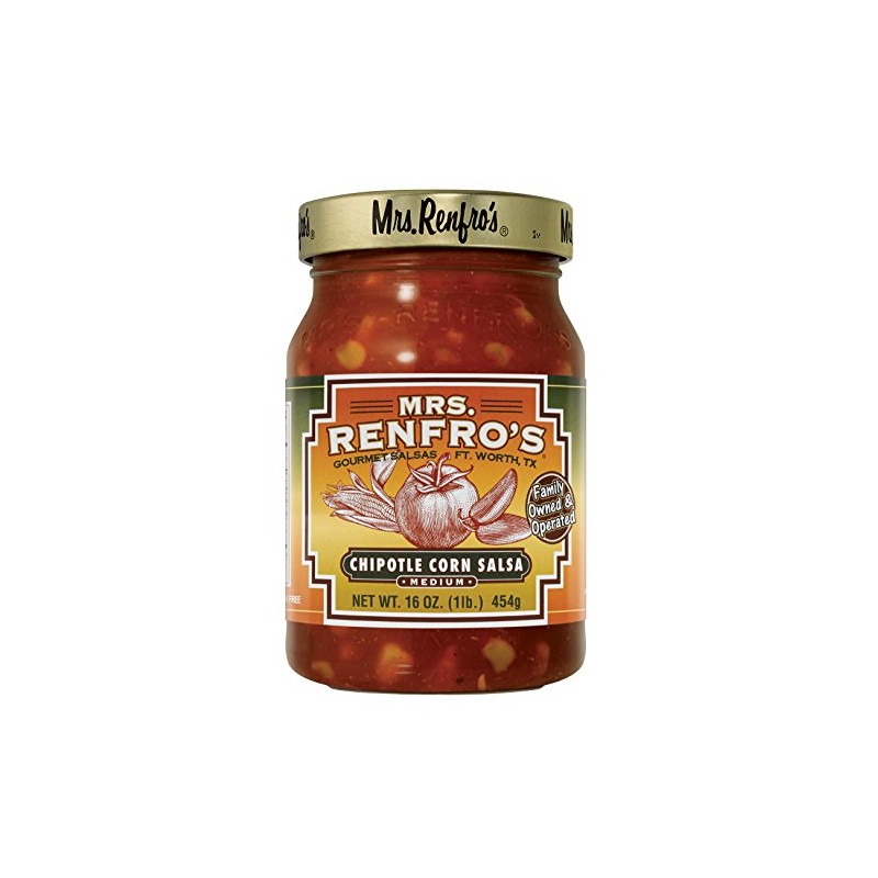 Mrs. Renfro's Chipotle Corn Salsa, 16 oz (2 Pack)