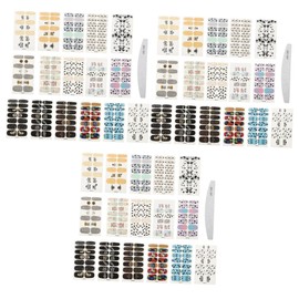 Beavorty 48sheets Unique Fingernail Decoration Stickers for Creative Nail Art Adornment Patches for Girls and Ladies Personalize Your Nails