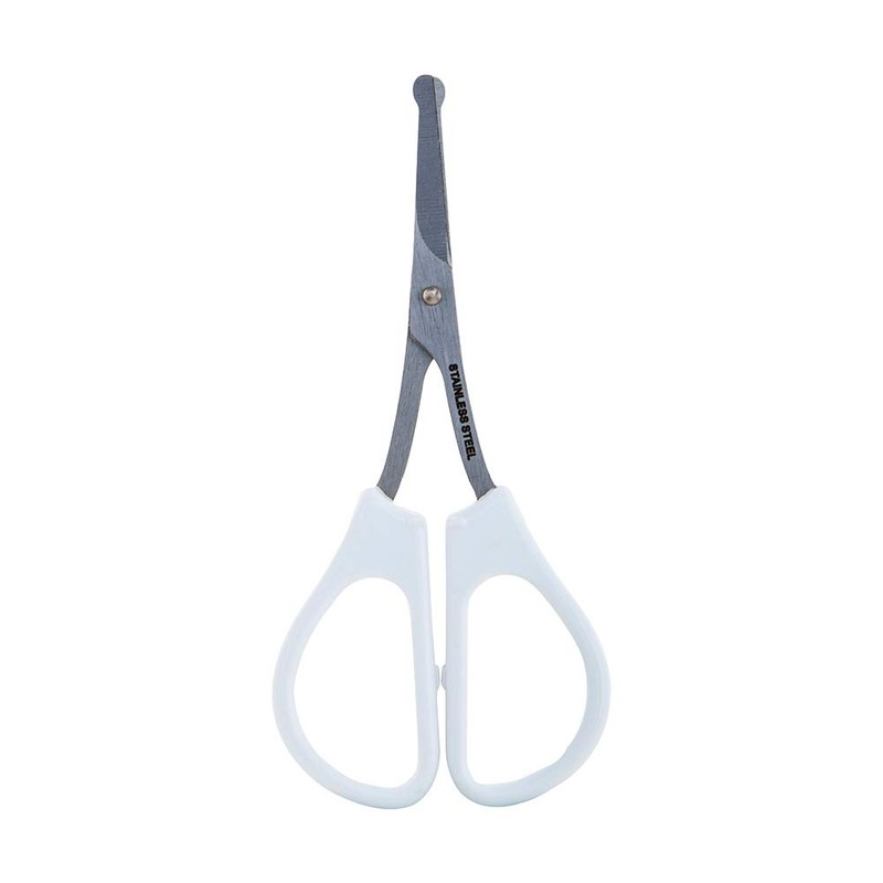 KF1024 119 Safety Scissors Cap Included Nose Hair Cutter Care
