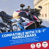 Motorcycle Bar End Mirrors Black CNC Bar End Mirrors for