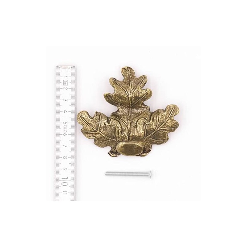 1 piece oak leaf decoration cover sheet large with thread