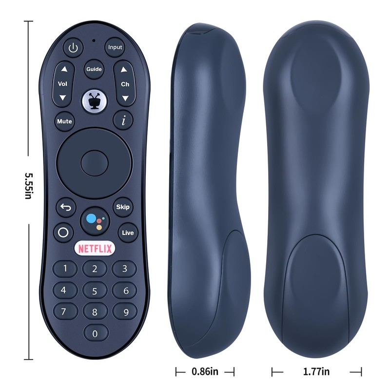 HZIME New Replace R37023B Voice Remote Control Compatible for TiVo