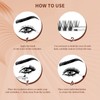 QUEWEL Lash Clusters Kit, 240 Pcs Lash Clusters 30D+40D DIY