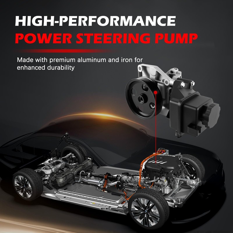 Autodevil 21-623 Power Steering Pump Fit for C300 2014 3.5L
