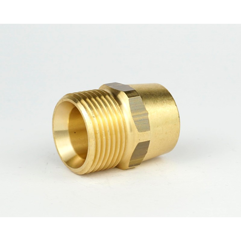 Adapter M22 x 1.5 Male Nipple x 1/4 Inch Female