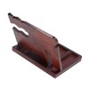 Desktop Storage Bracket Multifunctional Wooden Mobile Phone Base Watch Glasses