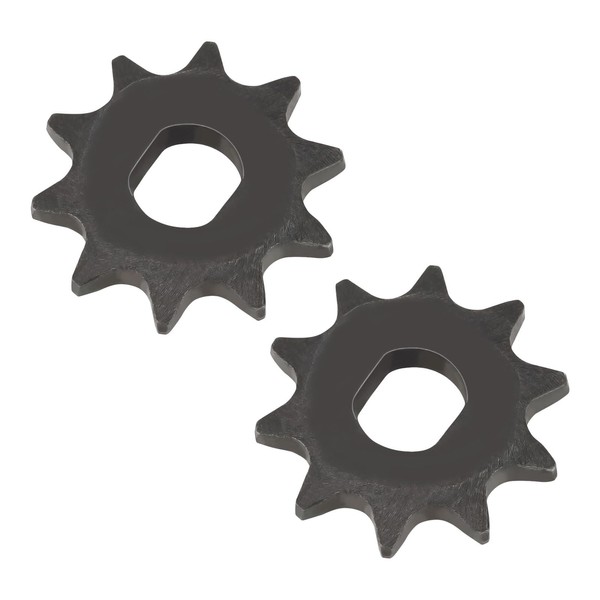 SG Store Pack of 2 T8F Motor Sprocket Motor Synchronisation Sprocket Small Motor Gear Plate 10 Teeth Chain for Electric Scooter 8 x 10 mm
