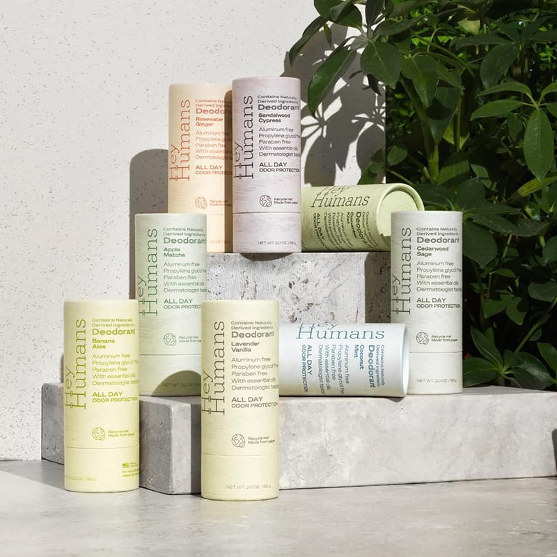 Hey Humans Deodorant, Aluminum Free Deodorant for Women and Men,