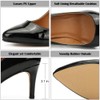 Enelauge Women's Men's Classic Stiletto Pointy Toe High Heel Wedding