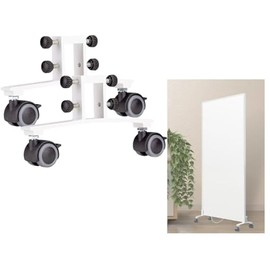 2Pack Stands Feet for Infrared Heaters,Movable with Wheels (Only Stand Feet)