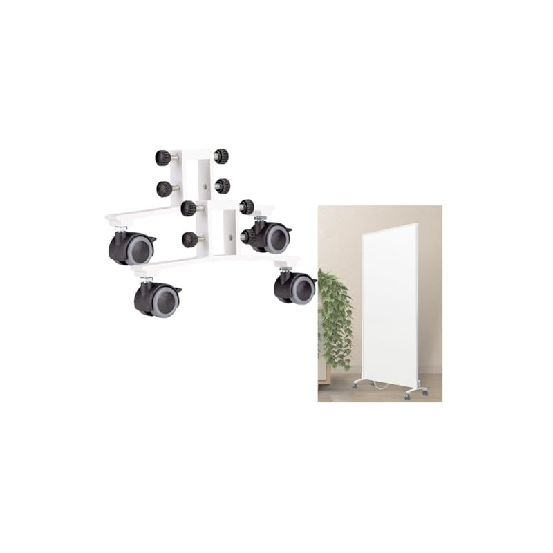 2Pack Stands Feet for Infrared Heaters,Movable with Wheels (Only Stand