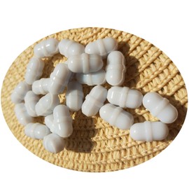 10 barras magnéticas de agitador de PTFE (6 x 12 mm, con forma de anillo)