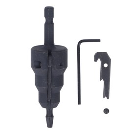 Electrical Conduit Reamer 1/4 Inch Shank High Carbon Steel Reaming Tool for Drill Chuck and Power Tools