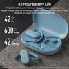 TOZO O2 Open Ear Wireless Earbuds,Multi-Angle Adjust 42H Bluetooth 5.3