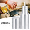 304 Stainless Steel DustProof Leakproof Oil Vinegar Bottle Dispenser Pot