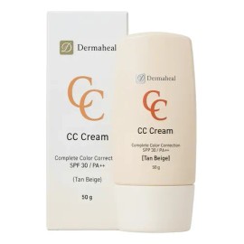Protector Solar Cc Cream Tan Beige Dermaheal