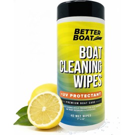 Better Boat Cleaner Wipes with UV Protection for Marine and Auto