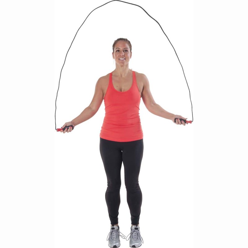 Pure2Improve - P2I230020 Skipping Rope with Rotating Bearings, Fitness Rope