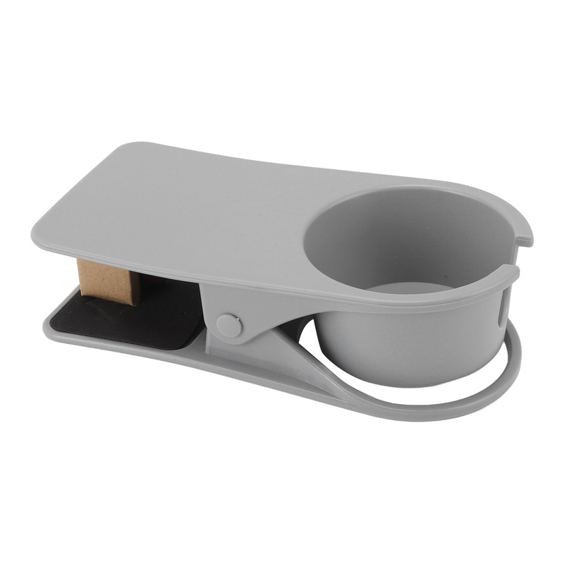 Cup Holder Clip Desk Side Glass Mug Bottle Clamp Stand