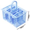 SPARES2GO Cutlery Basket Cage for Indesit Dishwasher (Light Blue)