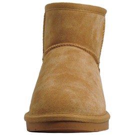 BEARPAW Women's Demi Fashion Boot, Iced Coffee, 7 M