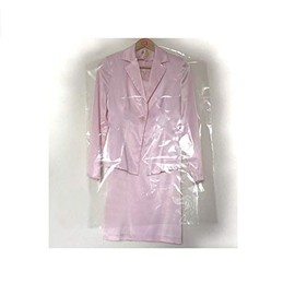Uk Store 247 Clear Long 40inch Dry 100 Gauge Cleaning Laundrette Polythylene Garment Clothes Cover Protector Bags (30)