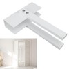 Bi Fold Lock, Aluminum Alloy Double Door Bifold Lock, Pocket