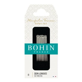 Bohin Agujas de mano Betweens, tamaño 8, 20 por paquete