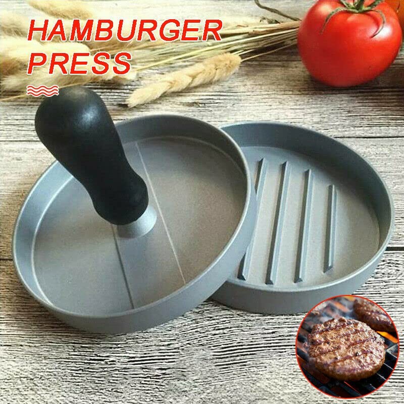 AIMALL Non-Stick Burger Press Aluminum Hamburger Maker Patty Mold -