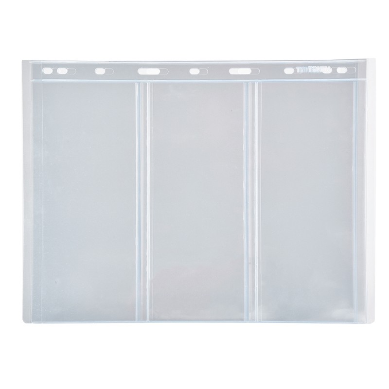 10Pcs Stamp Album Page Sheets Universal 9-Holes for Standard Stamp