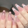 Nail art lettering gradient deco line stickers 12 types - WFHTRSV nail sticker DP - 692 / 네일아트 레터링 그라데이션 데코 라인스티커 12종-WFHTRSV 네일스티커 DP - 692