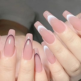 Nail art lettering gradient deco line stickers 12 types - WFHTRSV nail sticker DP - 692 / 네일아트 레터링 그라데이션 데코 라인스티커 12종-WFHTRSV 네일스티커 DP - 692